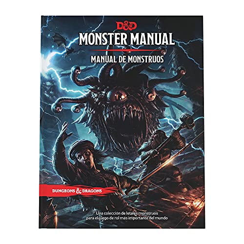 Pre-Owned Monster Manual: Manual de Monstruos de Dungeons & Dragons (Reglamento Basico del Juego de Rol D&d): Reglamento basico del juego/ Core Rulebooks Hardcover