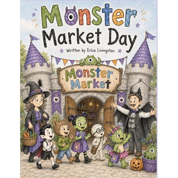 Monster Market Day, (Paperback)