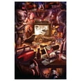 thumbnail image 1 of Monster Mayhem 1000-Piece Jigsaw Puzzle By Rachid Lotf | Toynk Exclusive, 1 of 8