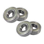 Monster Motion 6001ZZ 6001Z Shielded Scooter Wheel Bearings Set of 4