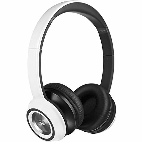 Monster N-Tune On-Ear Headphones, Frost White