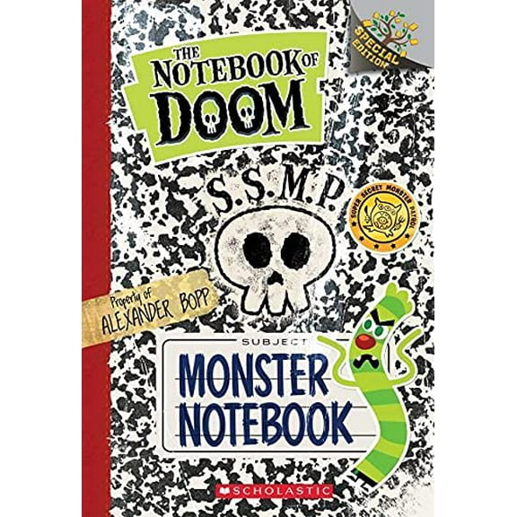Pre-Owned Monster Notebook: A Branches Special Edition (the Notebook of Doom) (Paperback) 1338157426 9781338157420