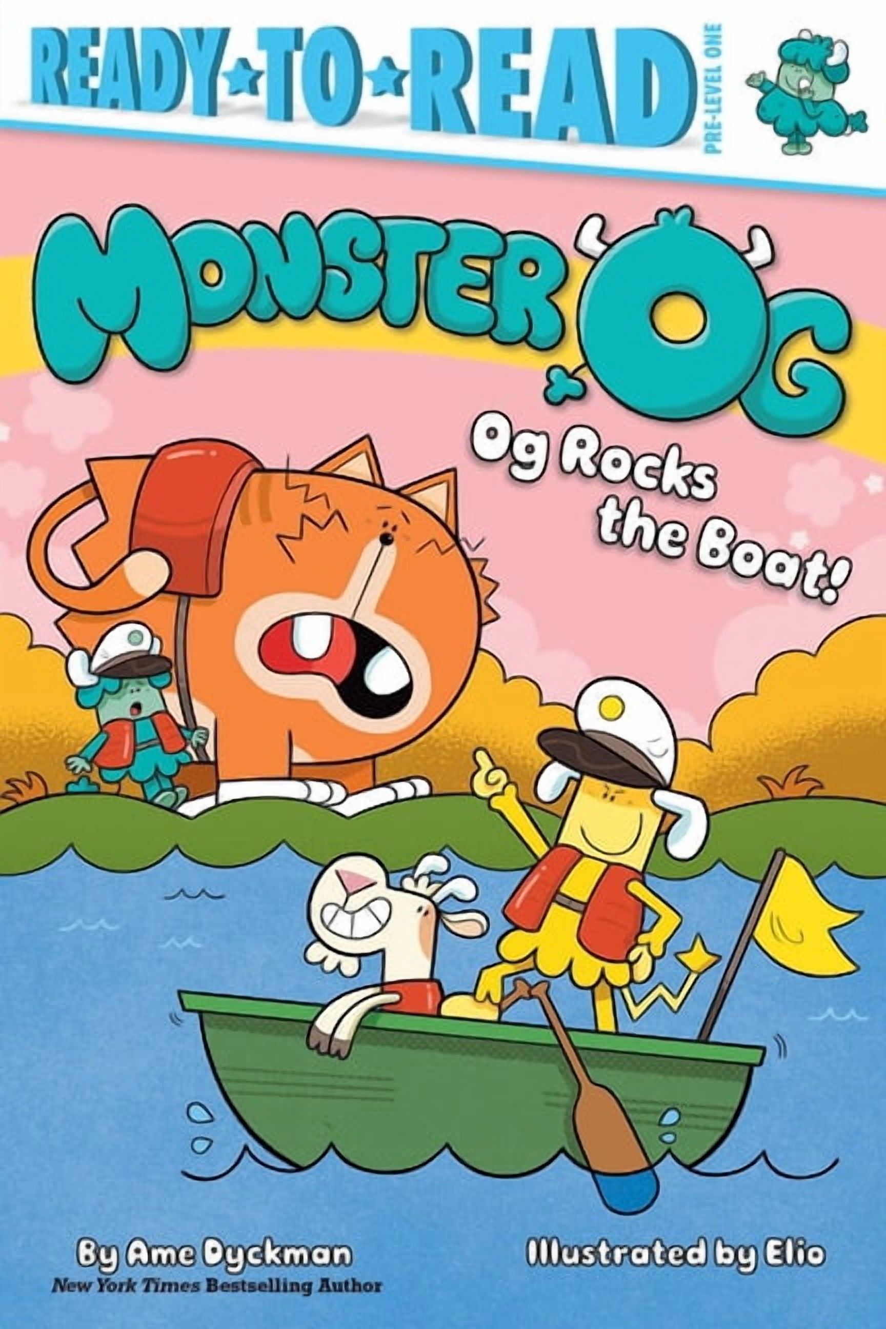 Monster Og Og Rocks the Boat!: Ready-To-Read Pre-Level 1, (Hardcover)