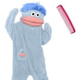 thumbnail image 1 of Monster Onesie Pajamas，Funny Big Mouth Monster Pajamas with Comb For Adults One Piece Pajamas For Women，Silly Cozy Plus Size Fuzzy Jumpsuit Pajamas, 1 of 4
