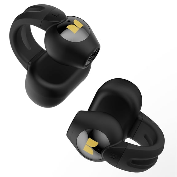 Monster Open Ear AC221 Headphones, Bluetooth 6.0 Wireless Earbuds Stereo Sound, Clip on Earbuds With 30H Playback, Clear Calls, Type-C Charging, Touch Control, IPX6 Waterproof Wireless Open Headphone