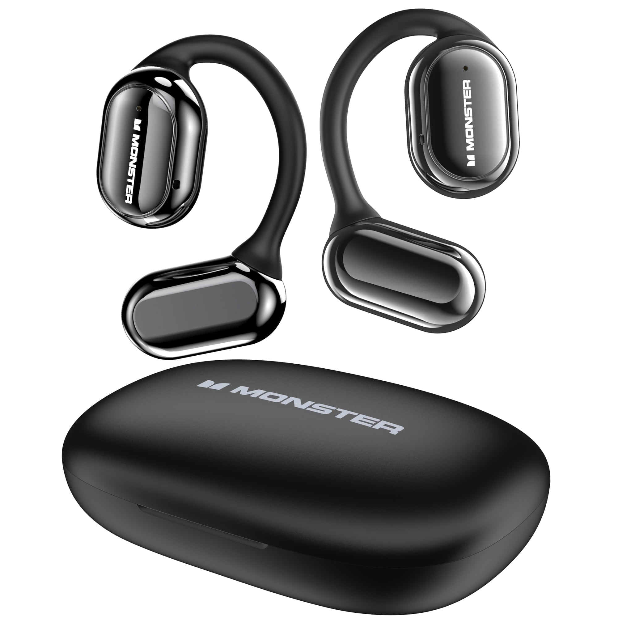 MONSTER OPEN EAR ACS30 ワイヤレスヘッドフォン Monster Open Ear Headphones Wireless Bluetooth 5.3 with Earhooks