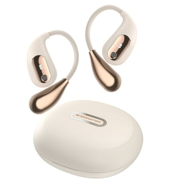 Monster Open Ear Headphones, Bluetooth 5.4 Earphones Stereo Sound, Wireless Headphones 30 Hours Playback, Type-C Charging, HD Clear Calls, Touch Control, IPX5 Waterproof Open Ear Earbuds