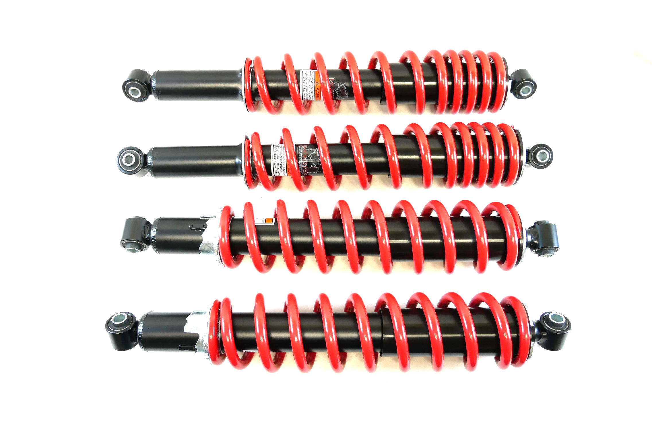 Monster Performance Set of Shocks for Honda Pioneer 700 20152022, 2