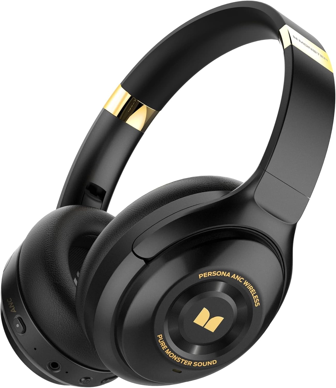 希少品:Monster Persona Anc ノイズキャンセリングヘッドホン Amazon.com: Monster Persona SE ANC Active Noise Cancelling
