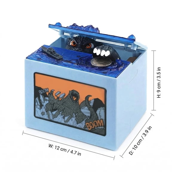 Monster Piggy Bank, Fantasy Dinosaur Coin Bank, Electronic Anime Money Box, Easter/Children's Day Birthday Gift