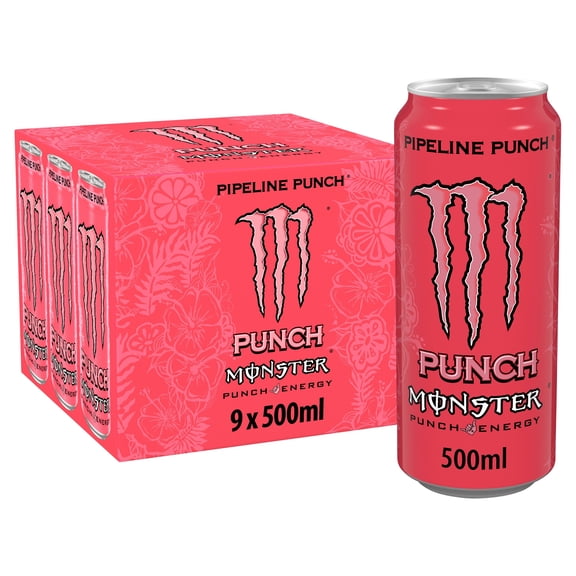 Monster Pipeline Punch 9x500ml, Imported from Britain