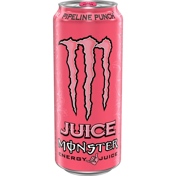 Monster Energy Juice, Pipeline Punch, Juice + Energy Drink, 16 Fl Oz