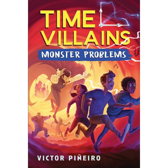 Time Villains Monster Problems, Book 2, (Paperback)