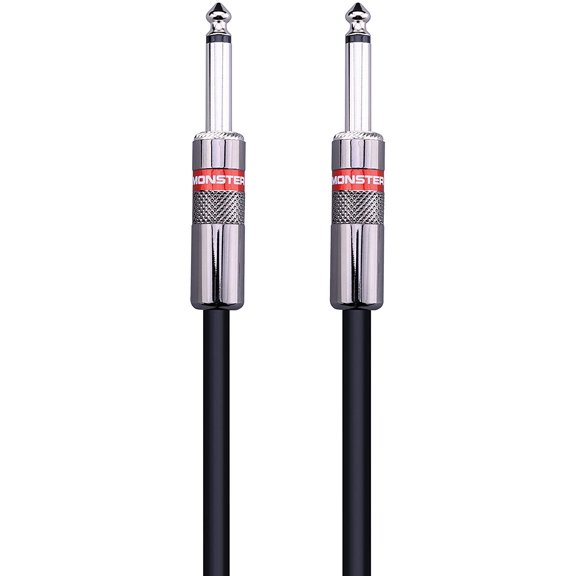 Monster Prolink Classic Speaker Cable: Straight to Straight, 3 ft, Straight 1/4 Plugs