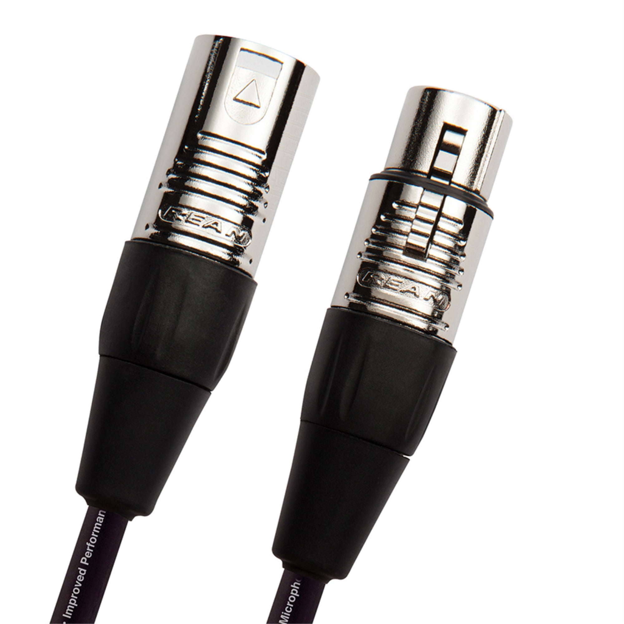 Monster Prolink Monster Classic Microphone Cable - Silver contact XLRs, 6ft. - Speak-On plugs