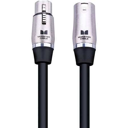 Monster Prolink Performer 600 5ft Microphone Cable, XLR Connectors & Carbon Shielding