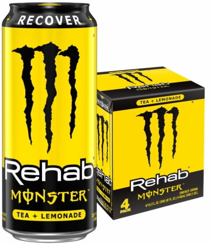 Monster Rehab Energy Drink Multipack Cans