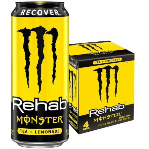 Monster Rehab Energy Drink Multipack Cans