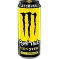thumbnail image 1 of Monster Rehab Energy Drink, Tea Plus Lemonade, (Pack of 12), 1 of 3