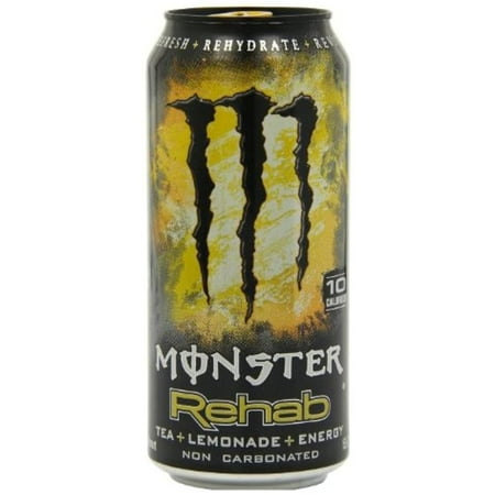 Monster Rehab - Tea + Lemonade - 16Fl Oz (Pack Of 12)