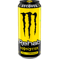 Monster Rehab Tea Lemonade Energy Drink, 1 count, 15.5 fl oz