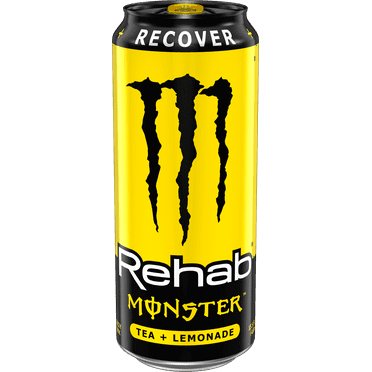 Monster Rehab Tea Lemonade Energy Drink, 1 count, 15.5 fl oz