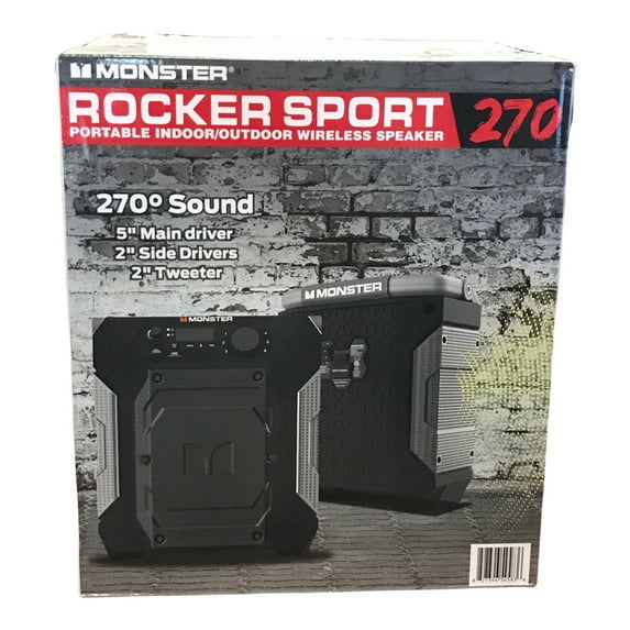 Monster Rocker 270 Sport Portable Indoor/Outdoor Wireless Speaker