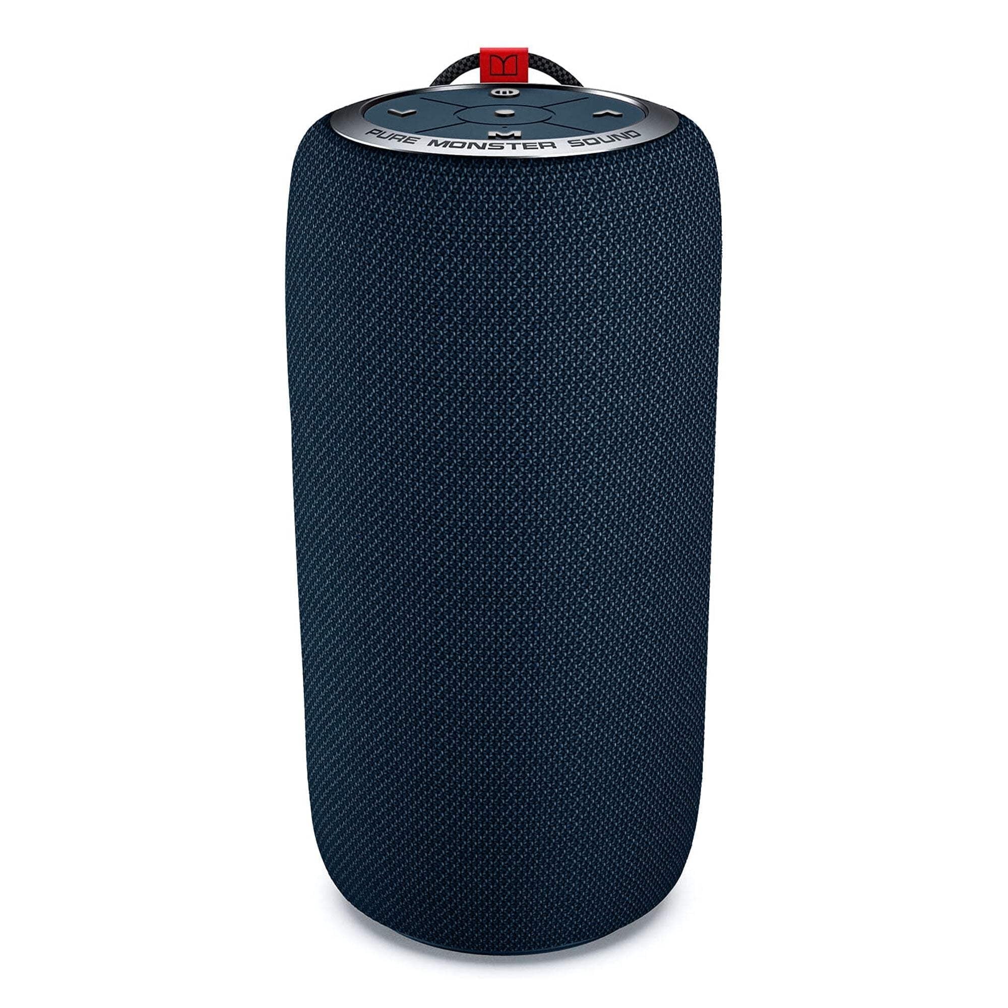 Monster S310 Portable Bluetooth Speaker, 30W True Stereo Sound, Bluetooth 5.2, Waterproof, Built-in Mic, 24-Hour Battery, Outdoor Use