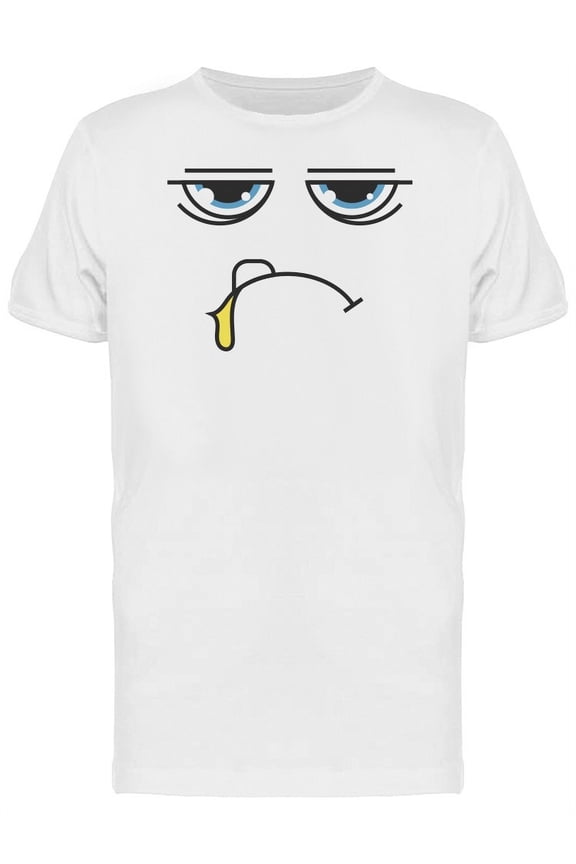 Monster Sad Sullen Expression Tee Men's -Image by Shutterstock