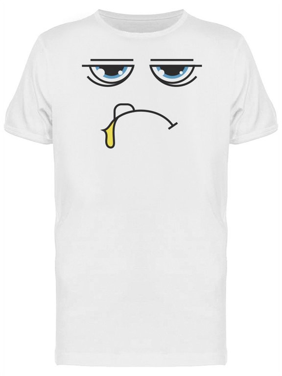 Monster Sad Sullen Expression Tee Men's -Image by Shutterstock