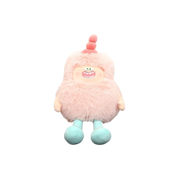 Monster Series Plush Toy - Soft Fluffy Hugging Pillow for Snuggling, Sleeping & Home Decor, Cute Plush Doll in Multiple Adorable Styles,Pink