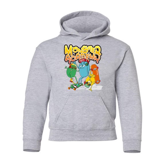 Monster Skateboarding Academy Hoodie Juniors -Image by Shutterstock,  Medium
