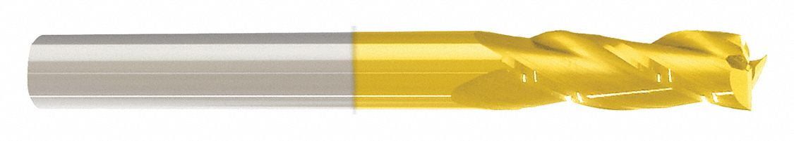 Monster Sq. End Mill,Single End,Carb,3/16"  205-001111