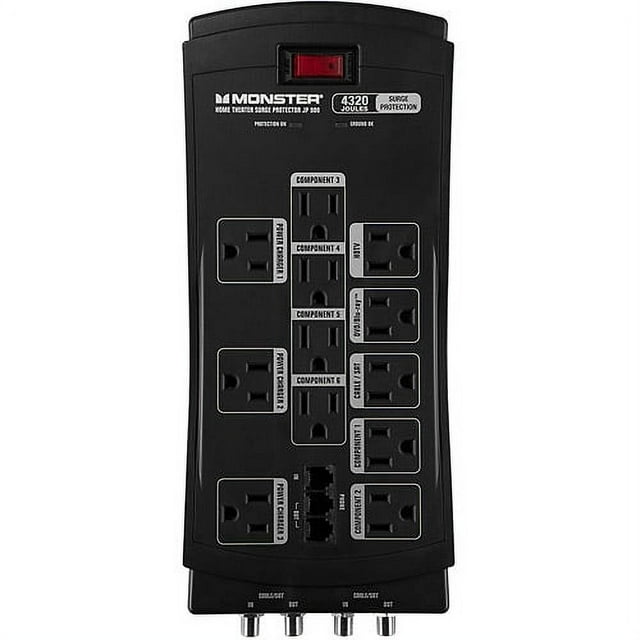 Monster Surge Protector with 12 Outlets