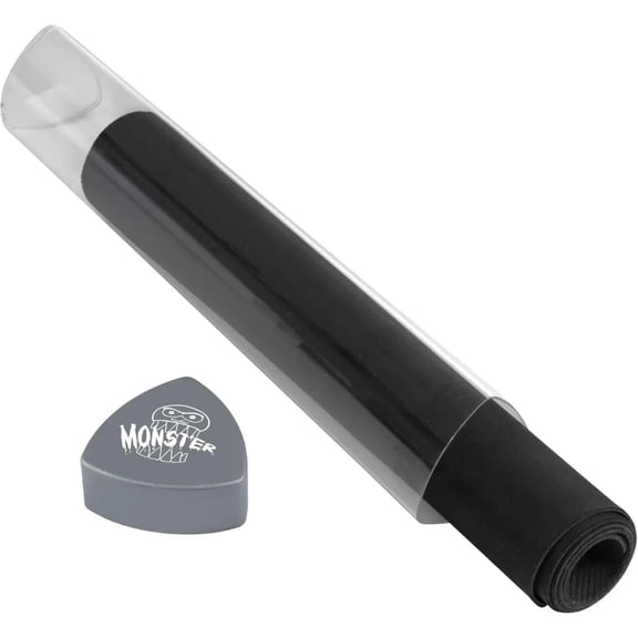 Monster TCG Gaming Prism Game Mat Tube(Silver) -Won't Roll Off Surfaces - Easy in and Out Design- Store Your Card & RPG Playmats Better - For Pokemon Yugioh MTG Magic the Gathering DND Dungeons