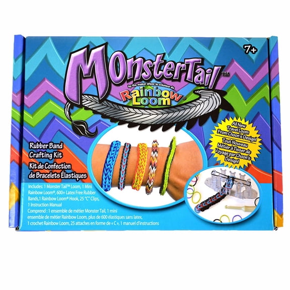 Monster Tail Loom Kit, 12 Pack