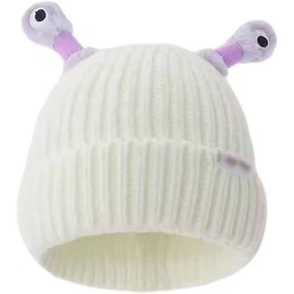 Monster Tentacle Hat, Glowing Little Monster Knitted Hat, Cute Glowing Little Monster Knitted Beanie with Retractable Tentacles.