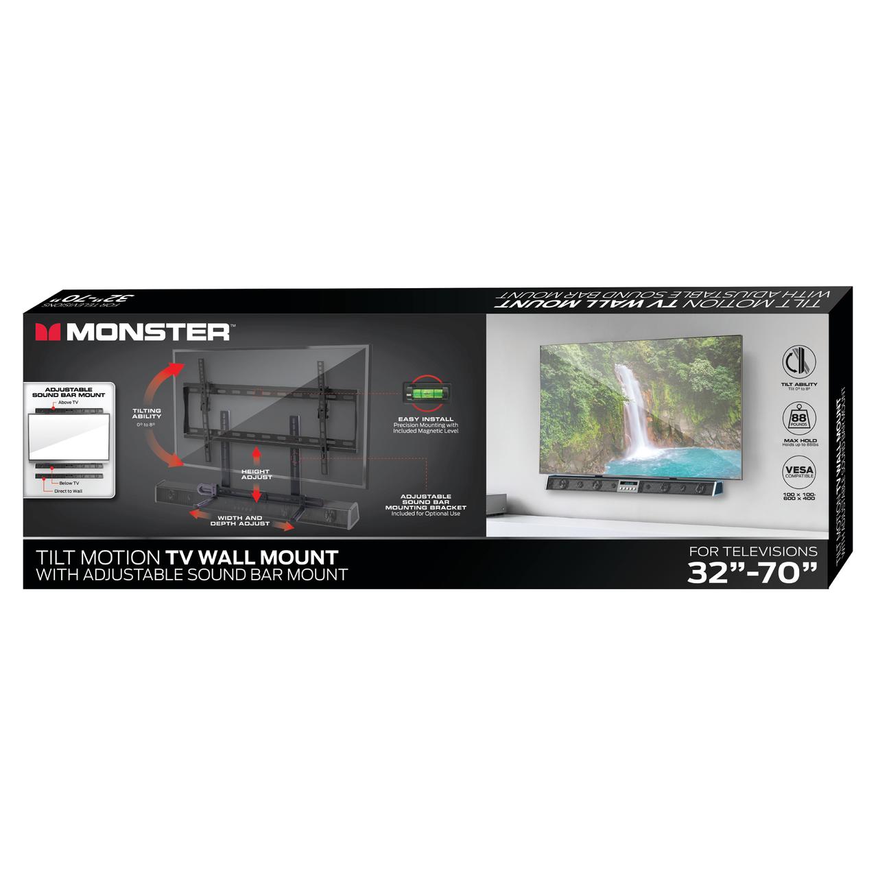 Hangman NoStud Sound Bar Hanger, SBH6, Soundbar Mount