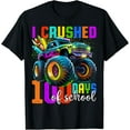 thumbnail image 1 of Monster Truck 100th Day of School 100 Days of School T-Shirt Shirts, 1 of 3
