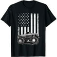 thumbnail image 1 of Monster Truck American Flag USA Cool Engines Monster Truck T-Shirt, 1 of 5