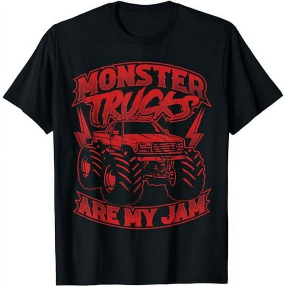 Monster Truck Are My Jam For Monster Truck Lovers Men & Kids T-Shirt