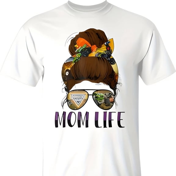 Monster Truck Are My Jam For Monster Truck Lovers Mom T-Shirt 220g Cotton Crew Neck Top With Gen2