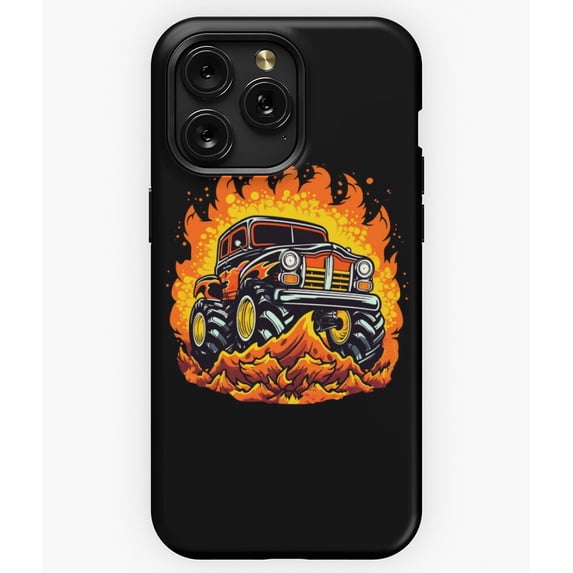 Monster Truck Big Wheels Fan Gift G2825 Phone Case for iPhone17 16 15 14 13 12 11 Pro Max