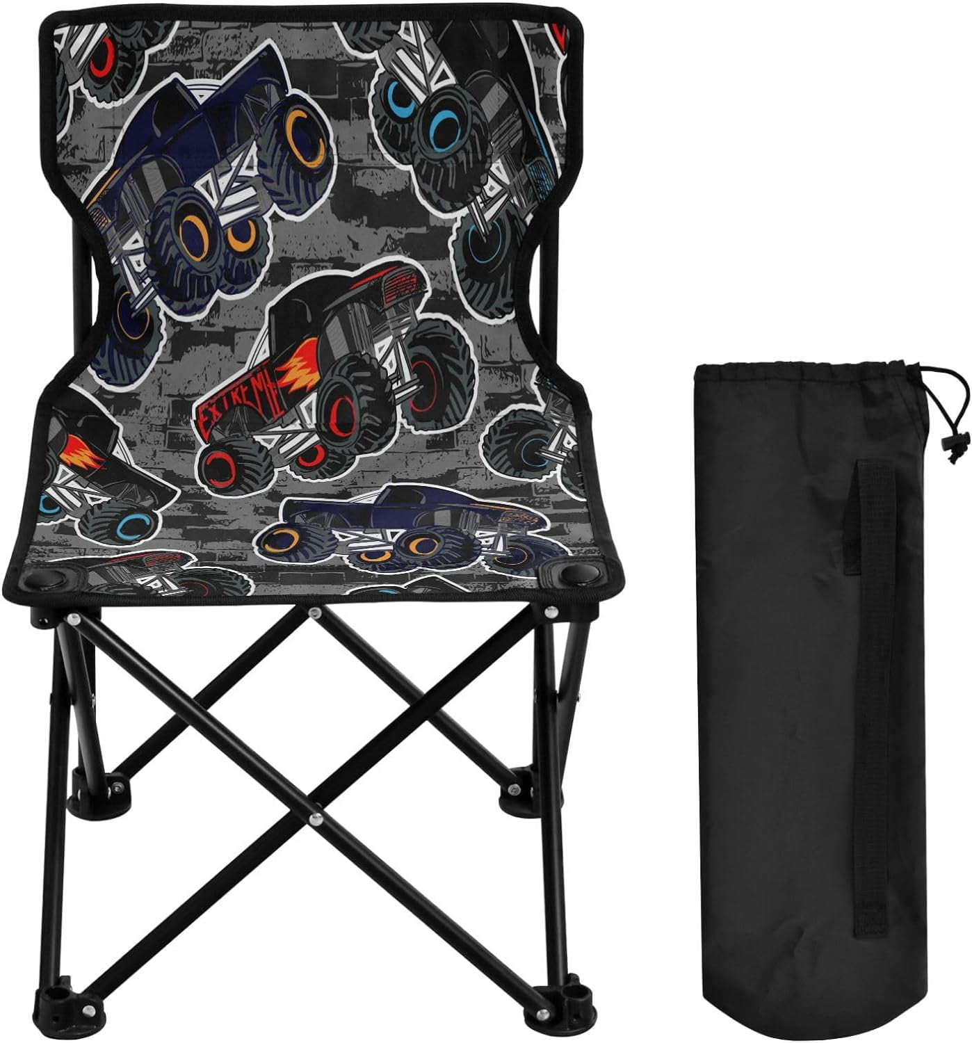 Monster Truck Car Camping Chair Beach Chairs Collapsible Chair Lawn Chairs Outdoor Chair for Camping Picnic Sports BBQ