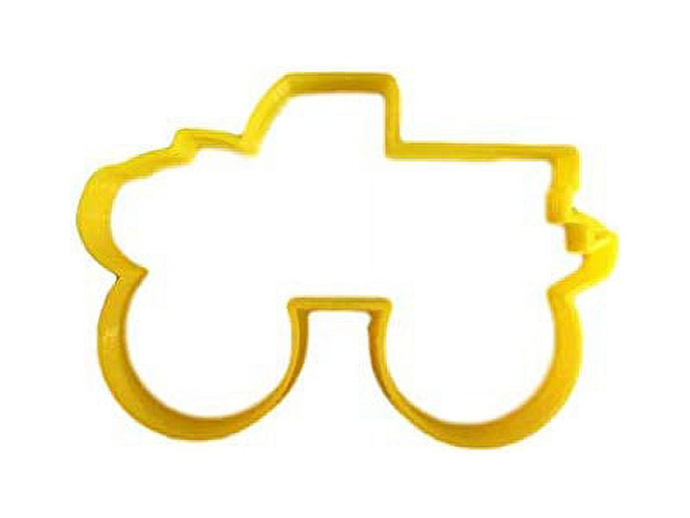 Monster Truck Cookie Cutter (3 inch) Fast Shipping Sharp Edges Exceptional Quality