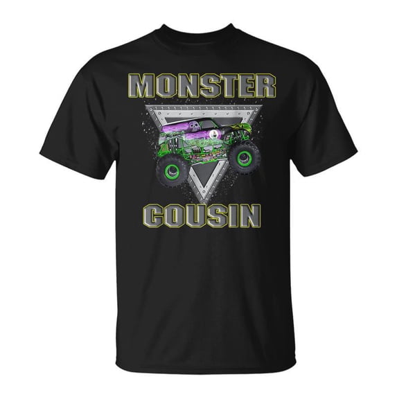 Monster Truck Cousin Monster Truck Are My Jam Truck Lovers TShirt