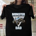 thumbnail image 1 of Monster Truck Dad Father's Day Jam Graphic Design Gift V60673 New Unisex T-Shirt , up to 5XL, 1 of 3