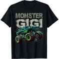 thumbnail image 1 of Monster Truck Gigi Family Matching Monster Truck Lovers T-Shirt, 1 of 5