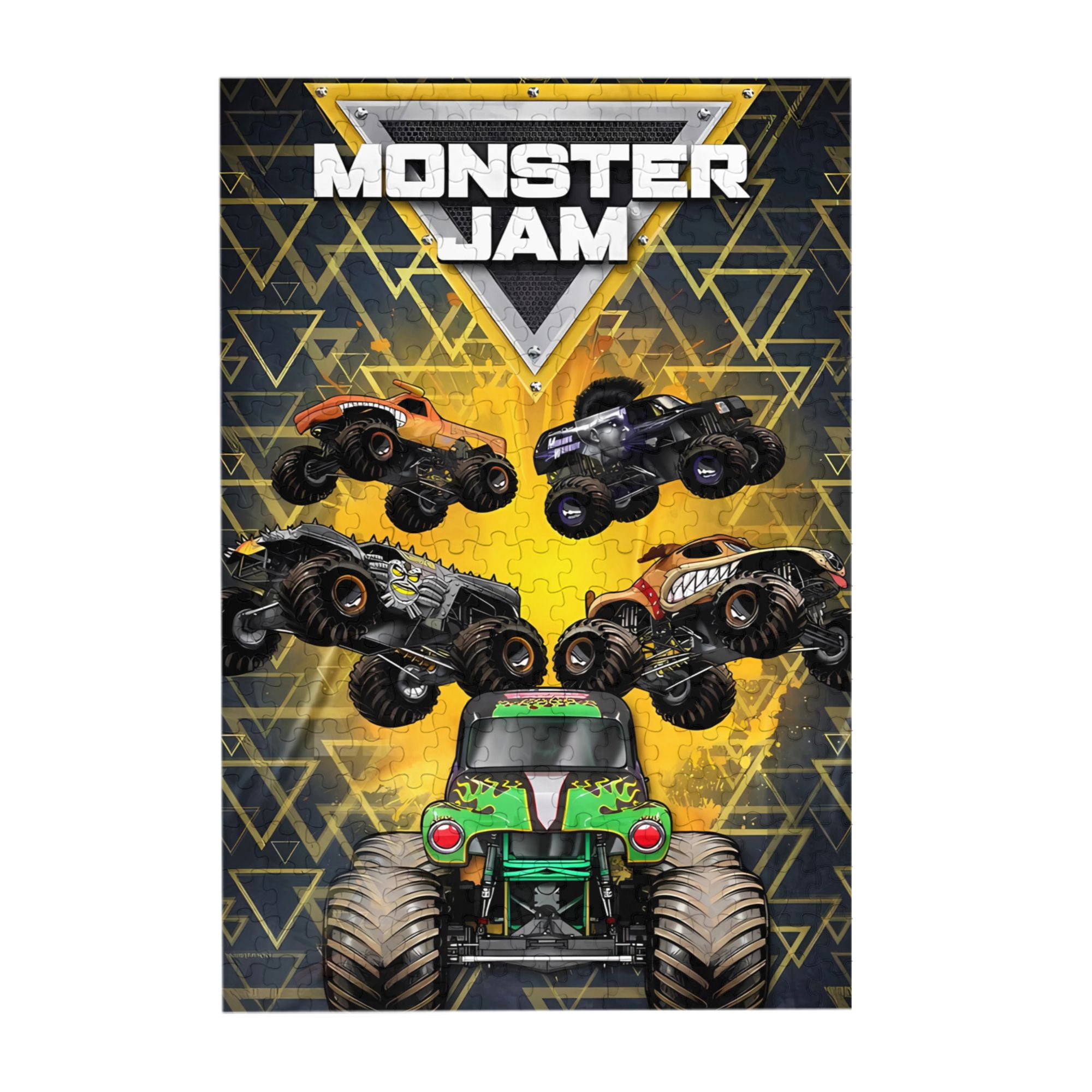 Monster Truck Jam 300 Piece Puzzles For Adults And Kids,