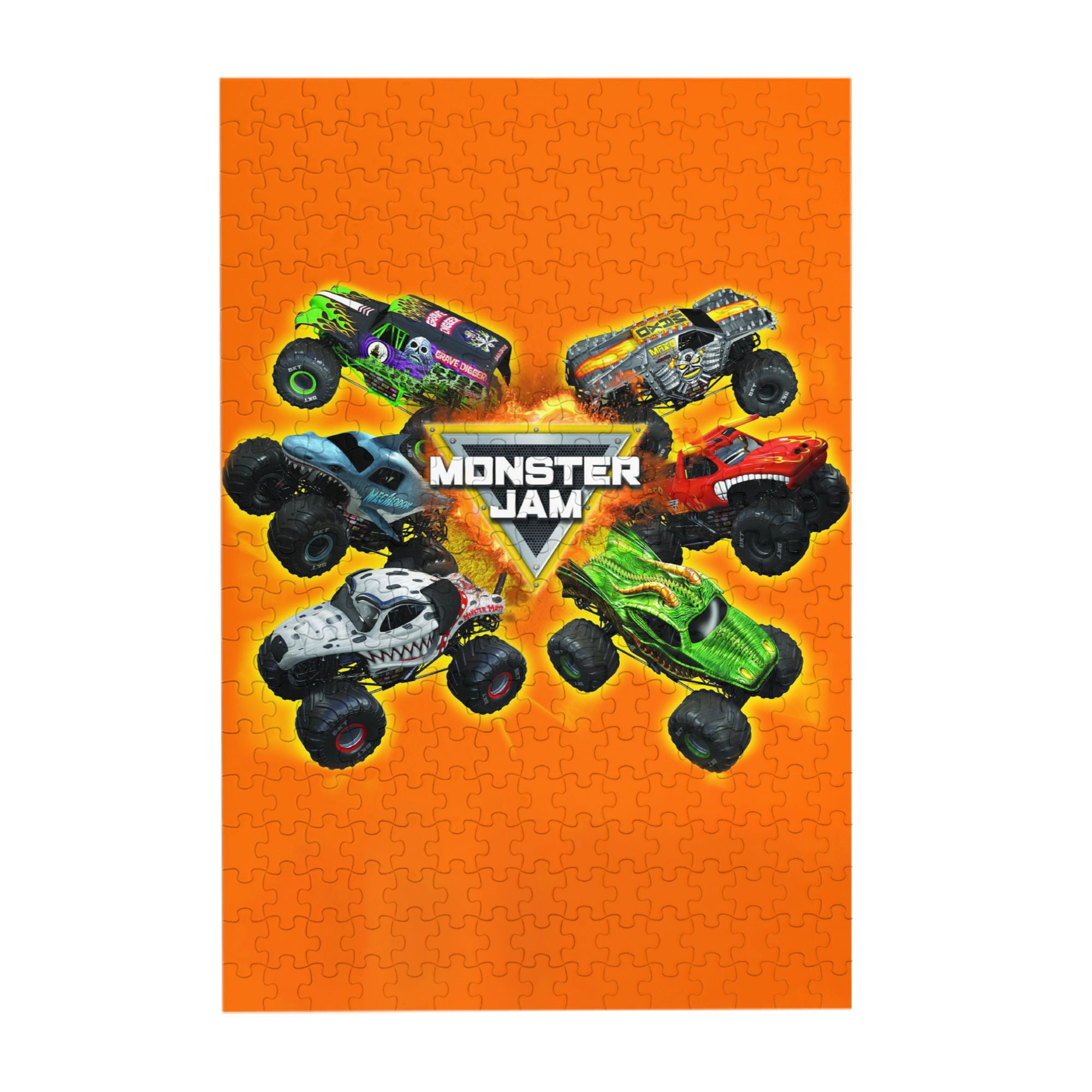 Monster Truck Jam 300 Piece Puzzles For Adults And Kids,